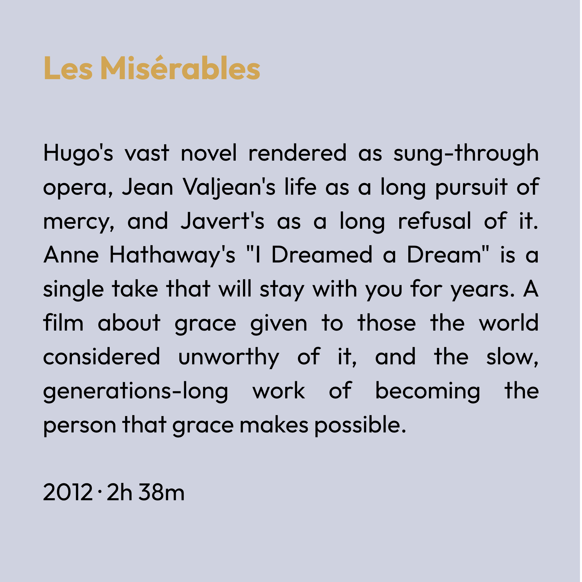 Les Misérables