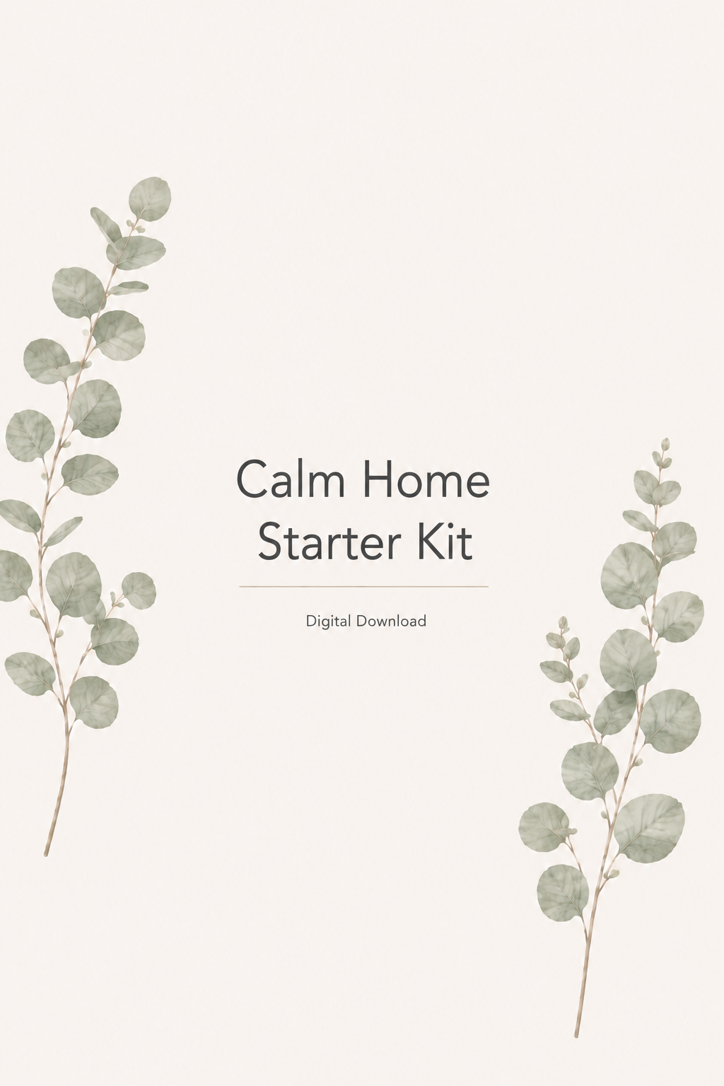 Calm Home Starter Kit
