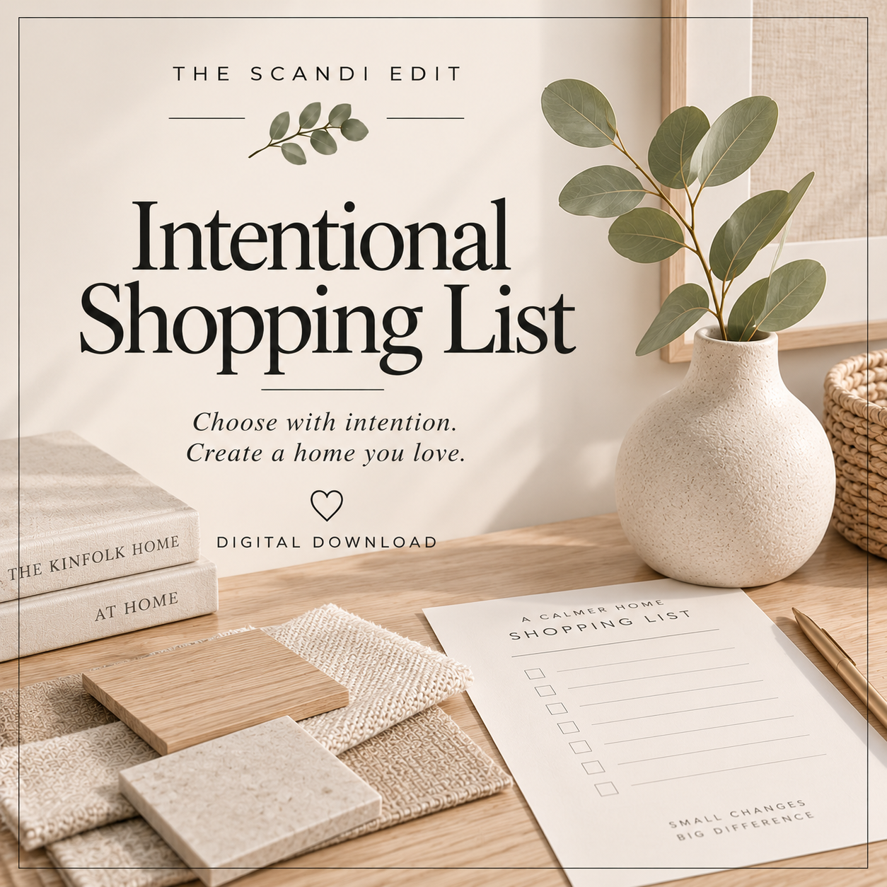 Intentional Shopping List