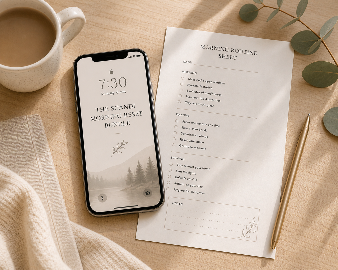 The Scandi Morning Reset Bundle