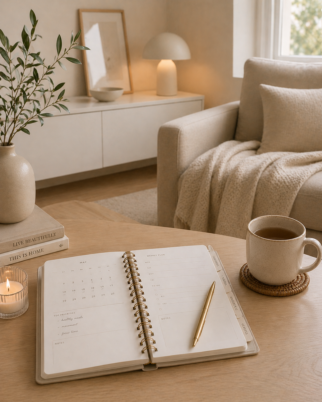 Daily Calm Routine Sheet