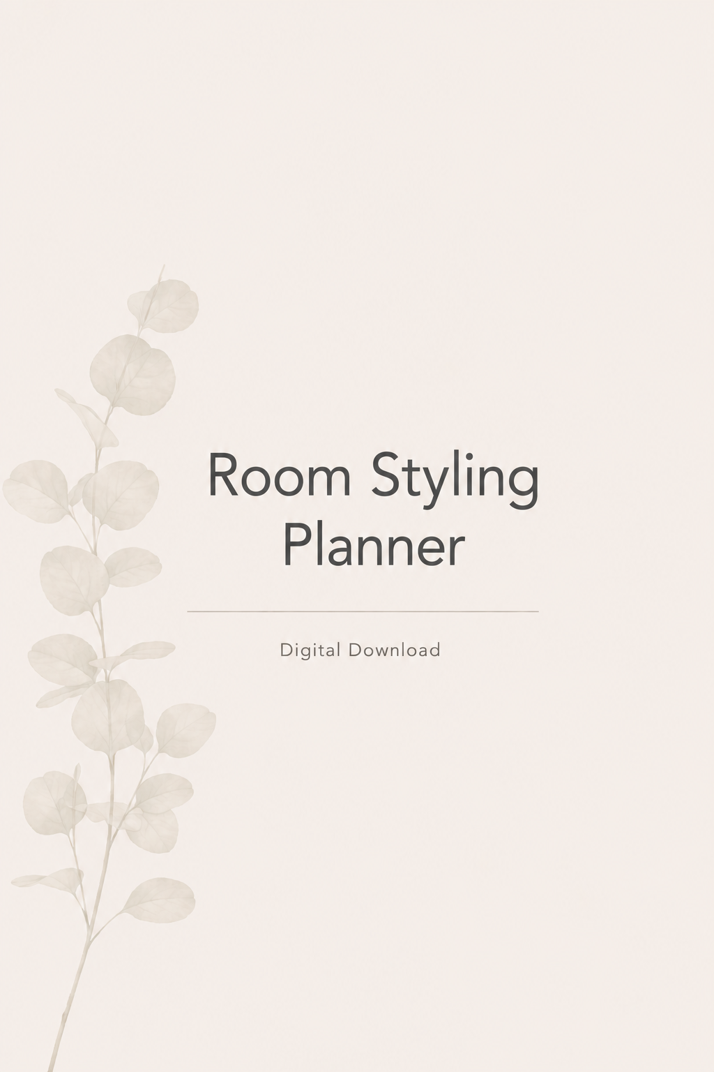 Room Styling Planner