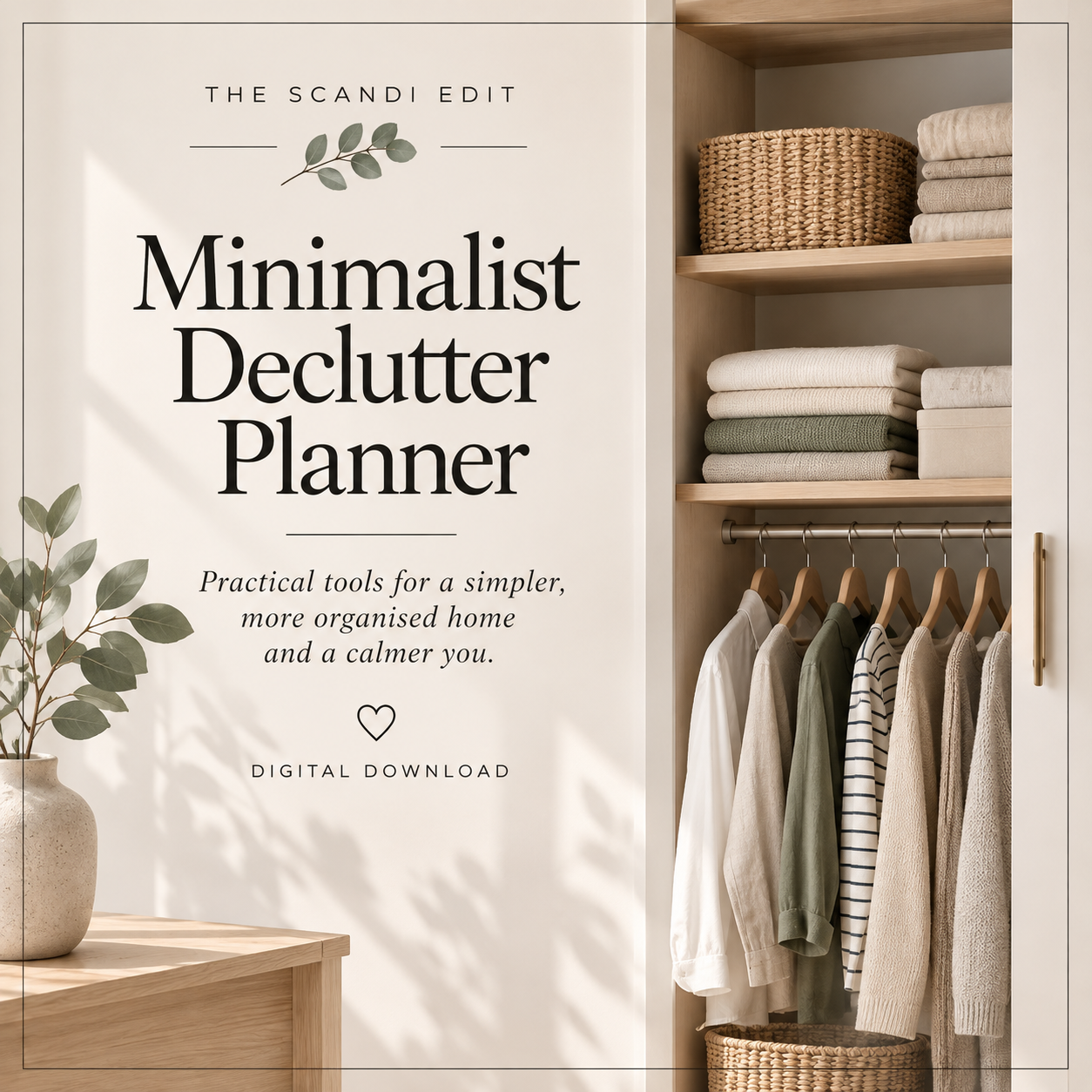 Minimalist Declutter Planner