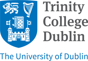 Trinity College Dublin logo with a crest and the text 'Trinity College Dublin' and 'The University of Dublin'