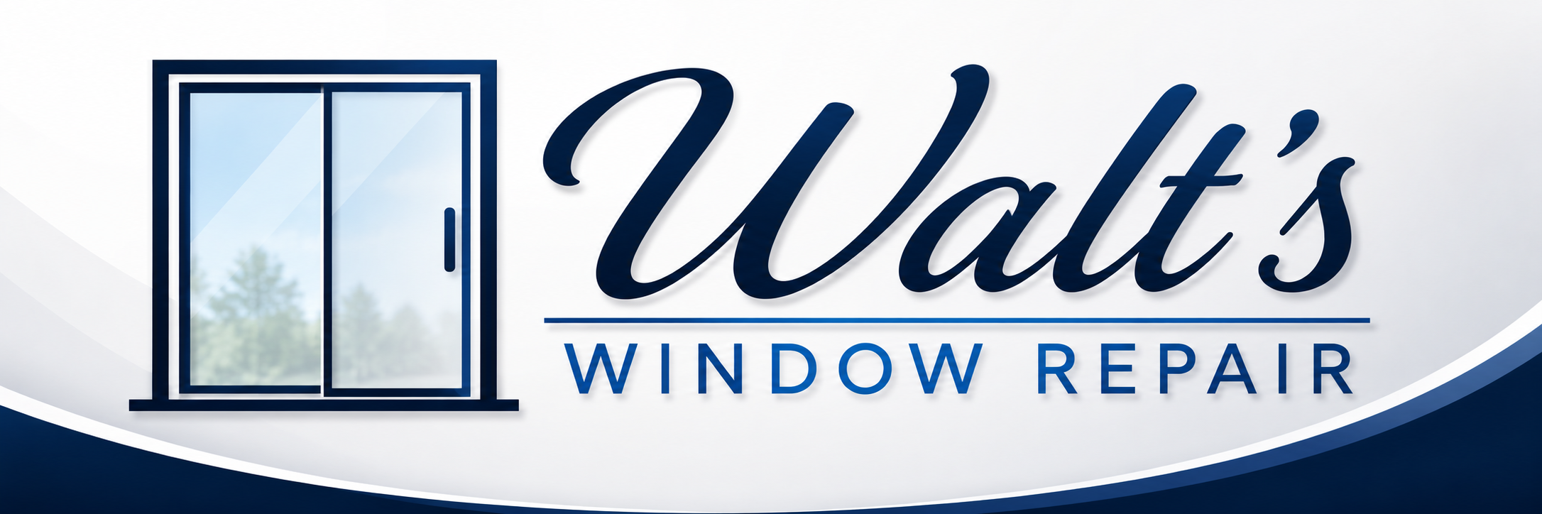 Logo for Walt's Window Repair