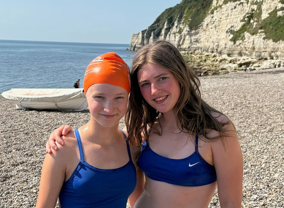 Big Swim Bristol Channel aspirants complete the Branscombe Bounce