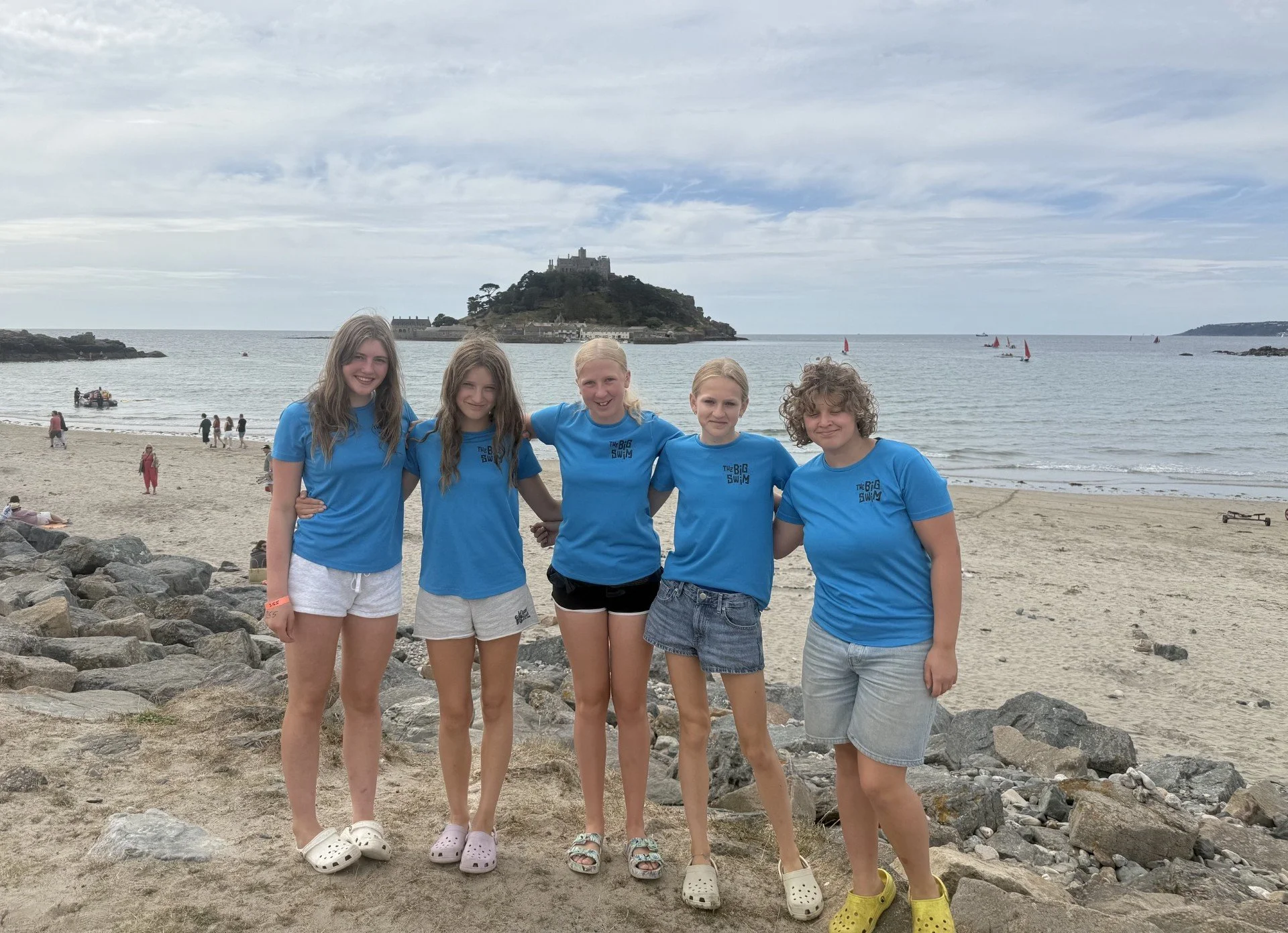 Junior WiLDSquad Take on the Iconic St Michael's Mount Swim
