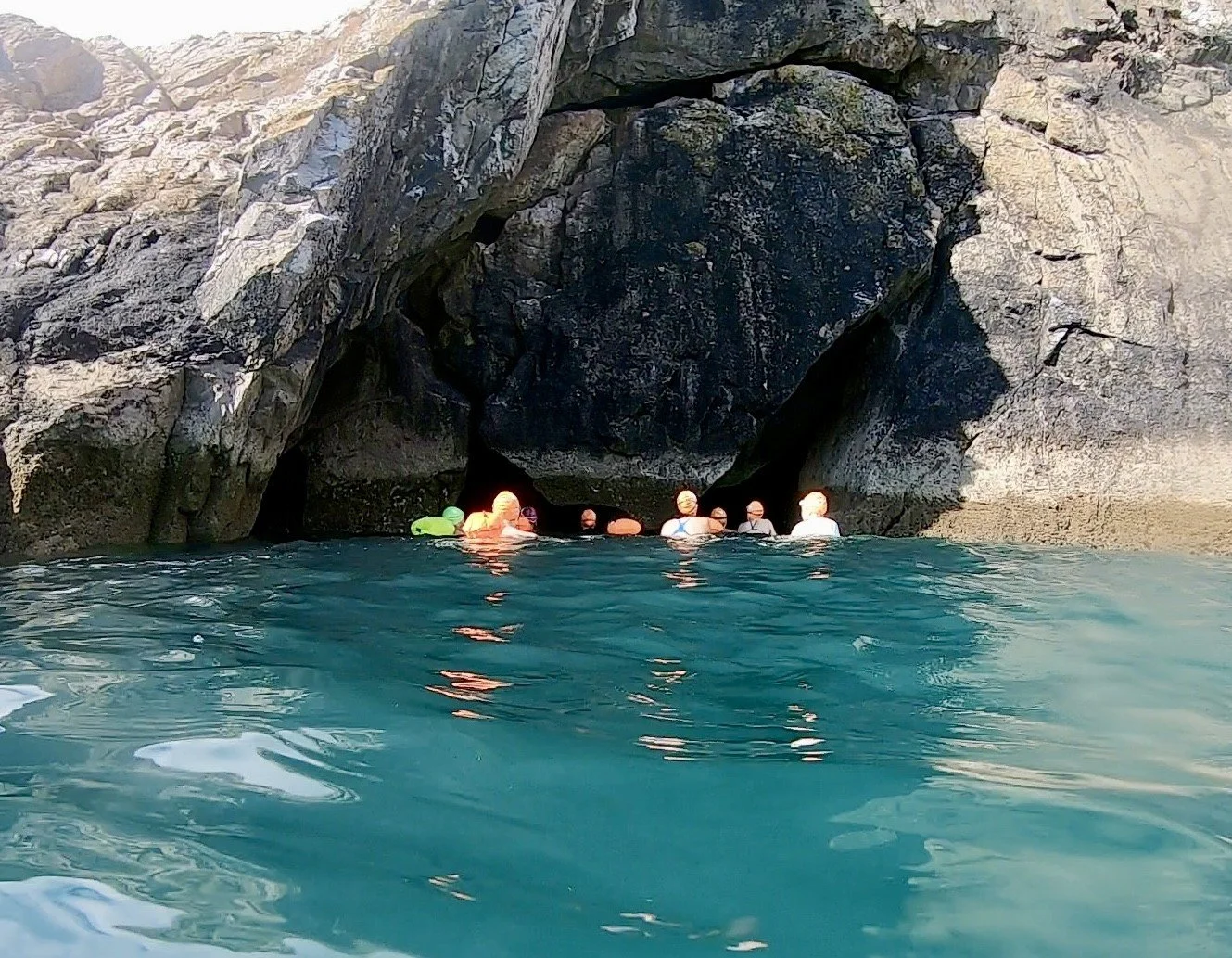 The Big Swim Devon Cave Exploration