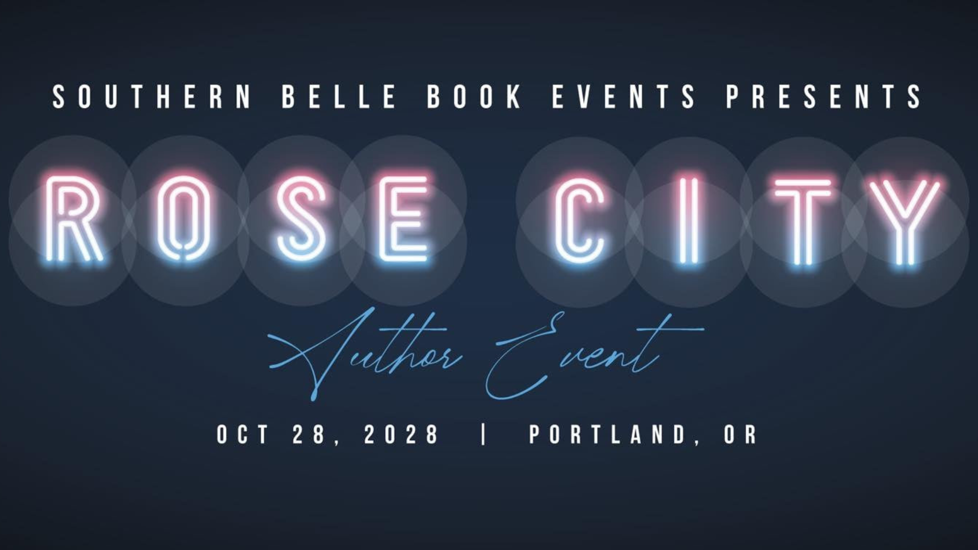 Rose City Author Event