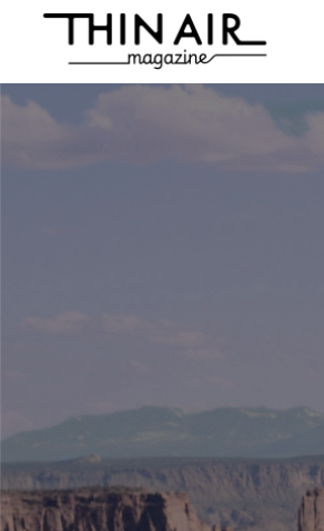 "Acquisition" — published in  Thin Air Magazine , fall 2023 (click image to read online)