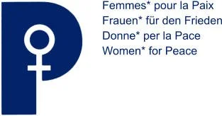 Symbol der Frauen für den Frieden mit deutschen Übersetzungen