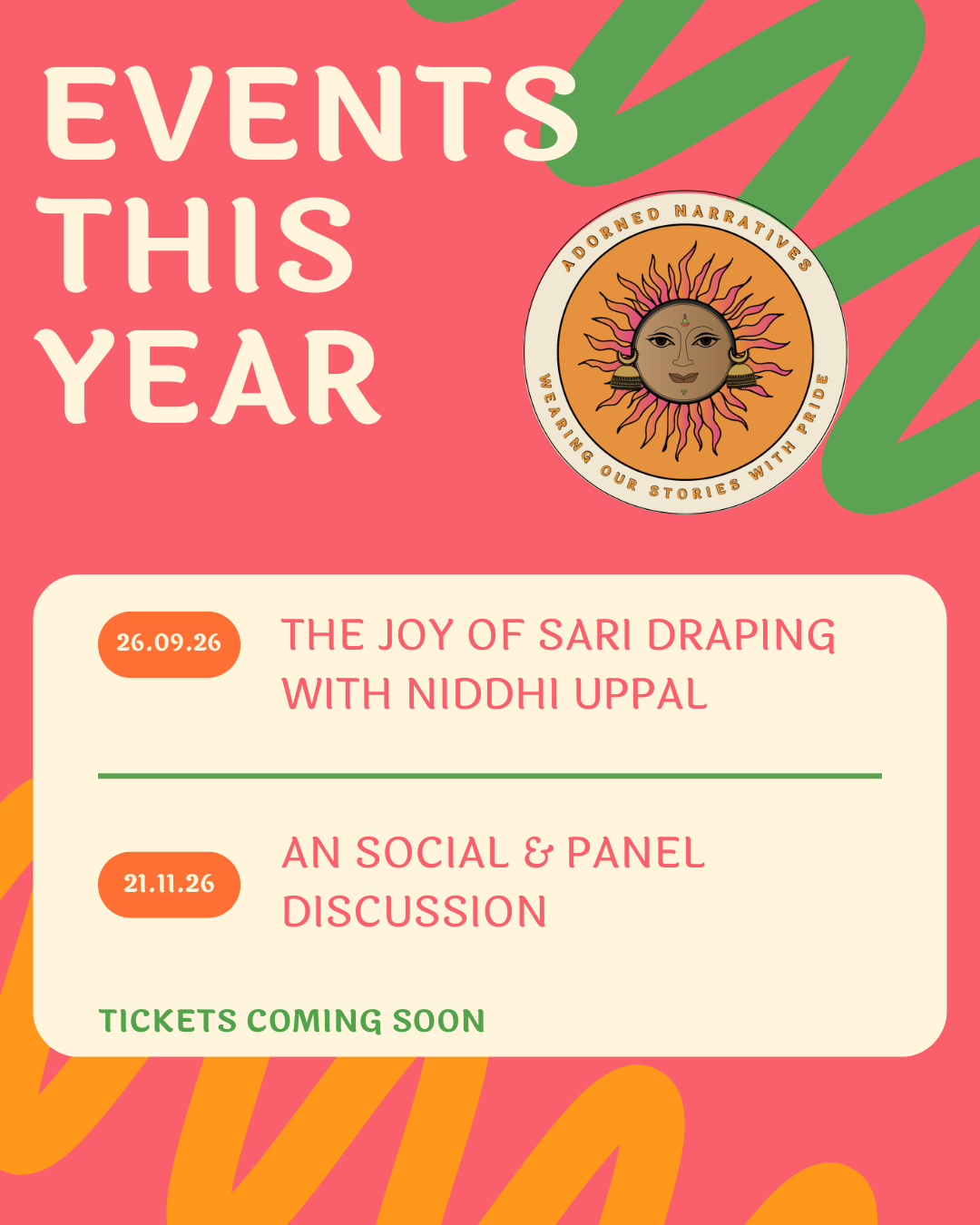 Upcoming events in 2026