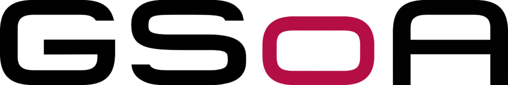 Ein rotes Rechteck mit abgerundeten Ecken auf schwarzem Hintergrund.