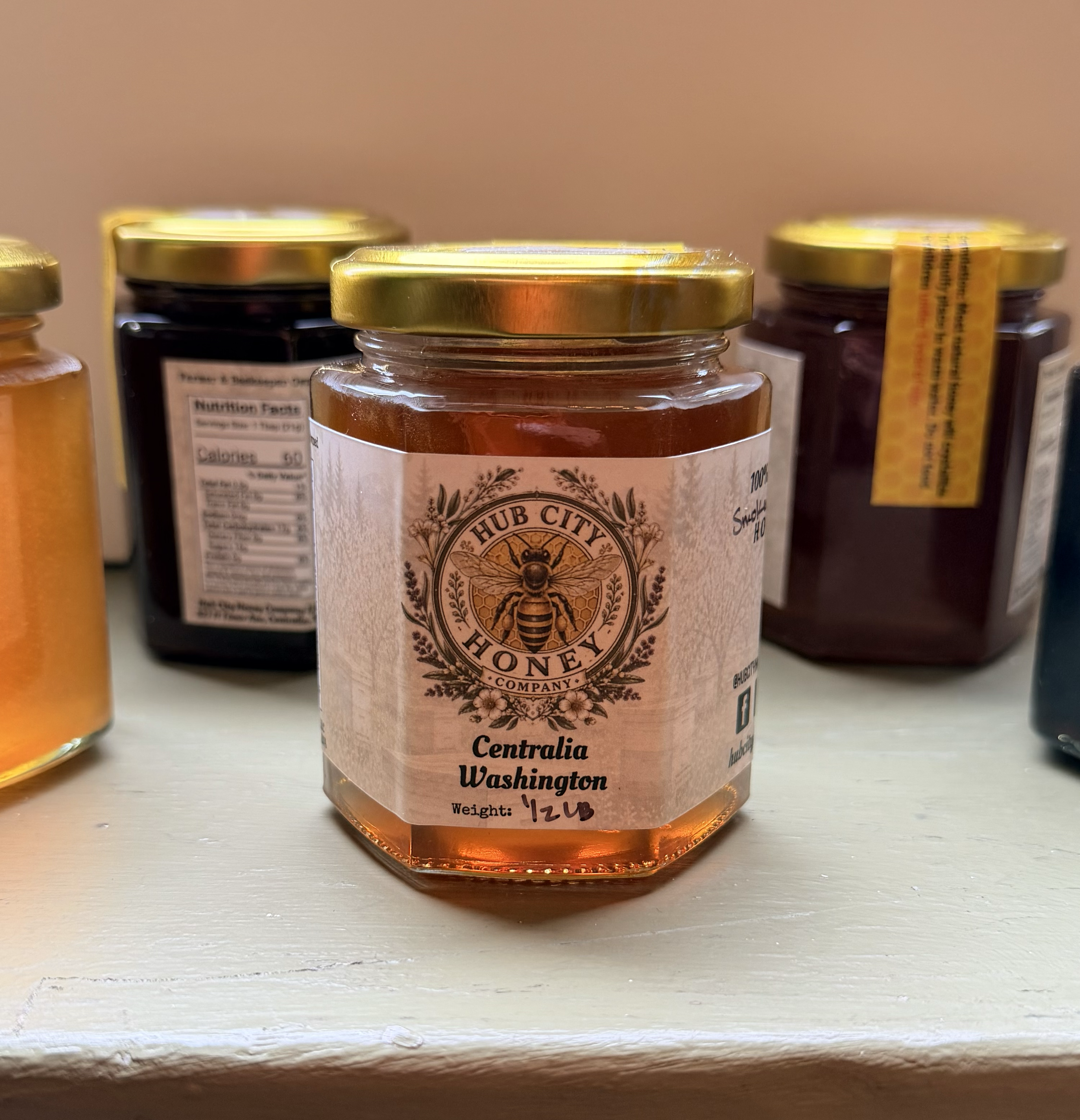½-Pound Honey - FREE SHIPPING