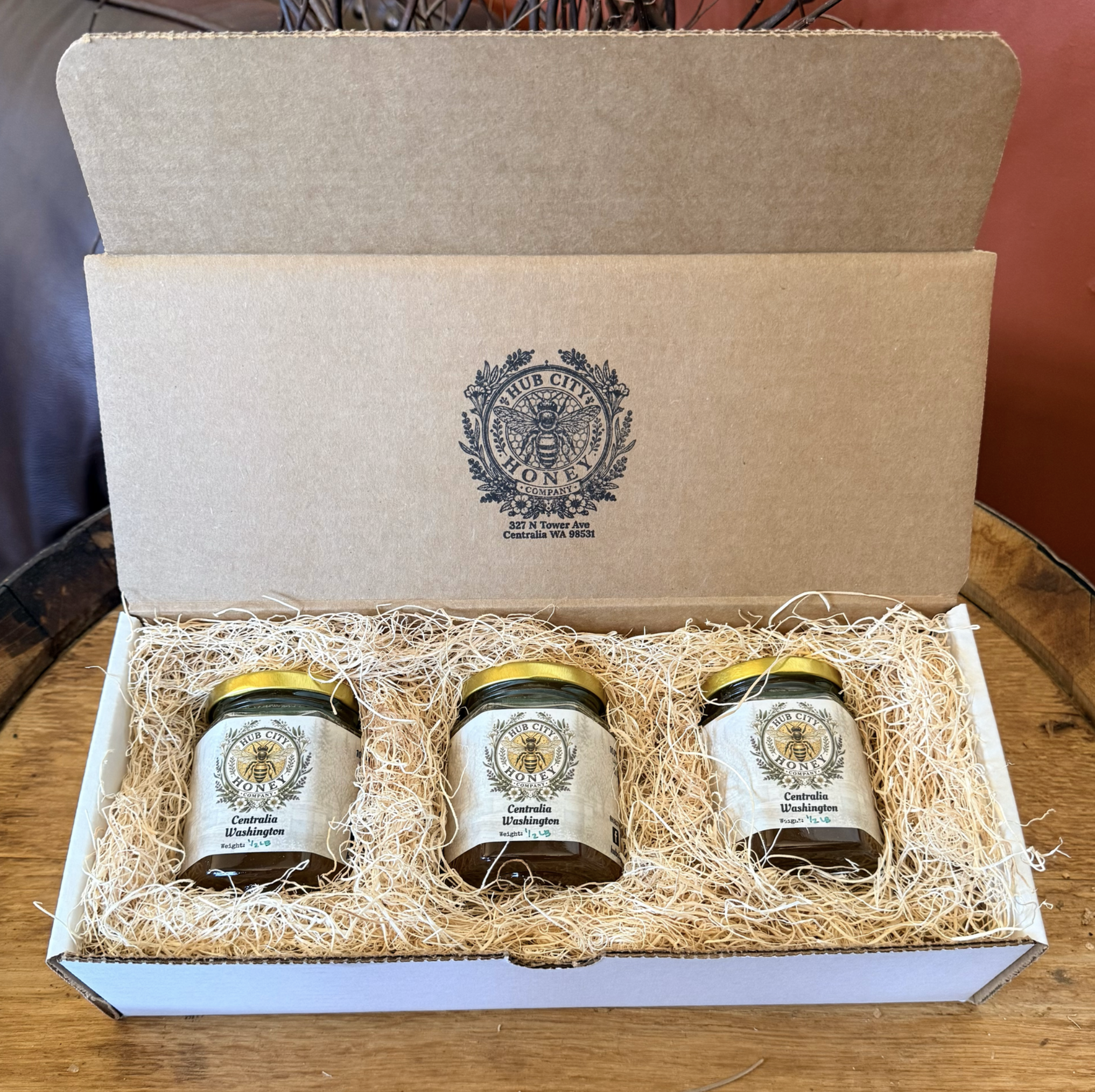 3 x ½ lb Honey Variety Pack - FREE SHIPPING