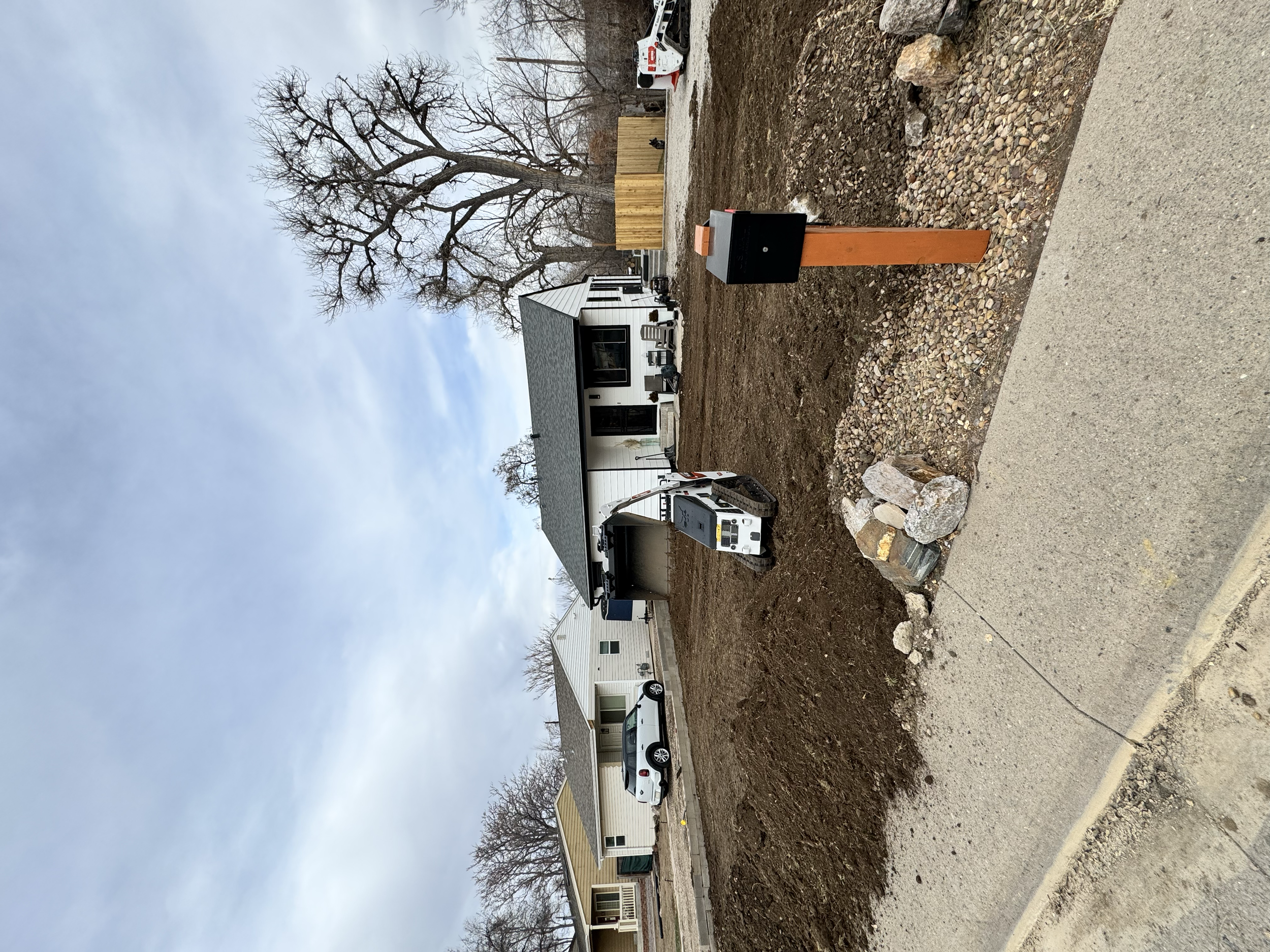 Front Yard Reno Before