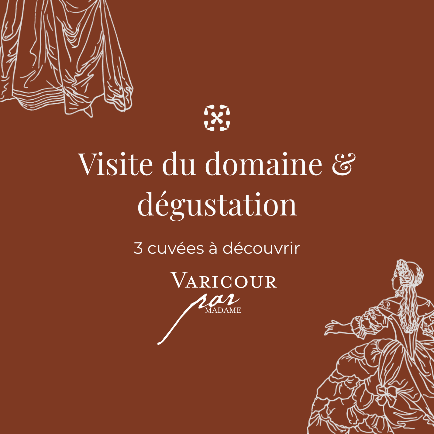 Visite & dégustation de 3 cuvées Varicour par Madame