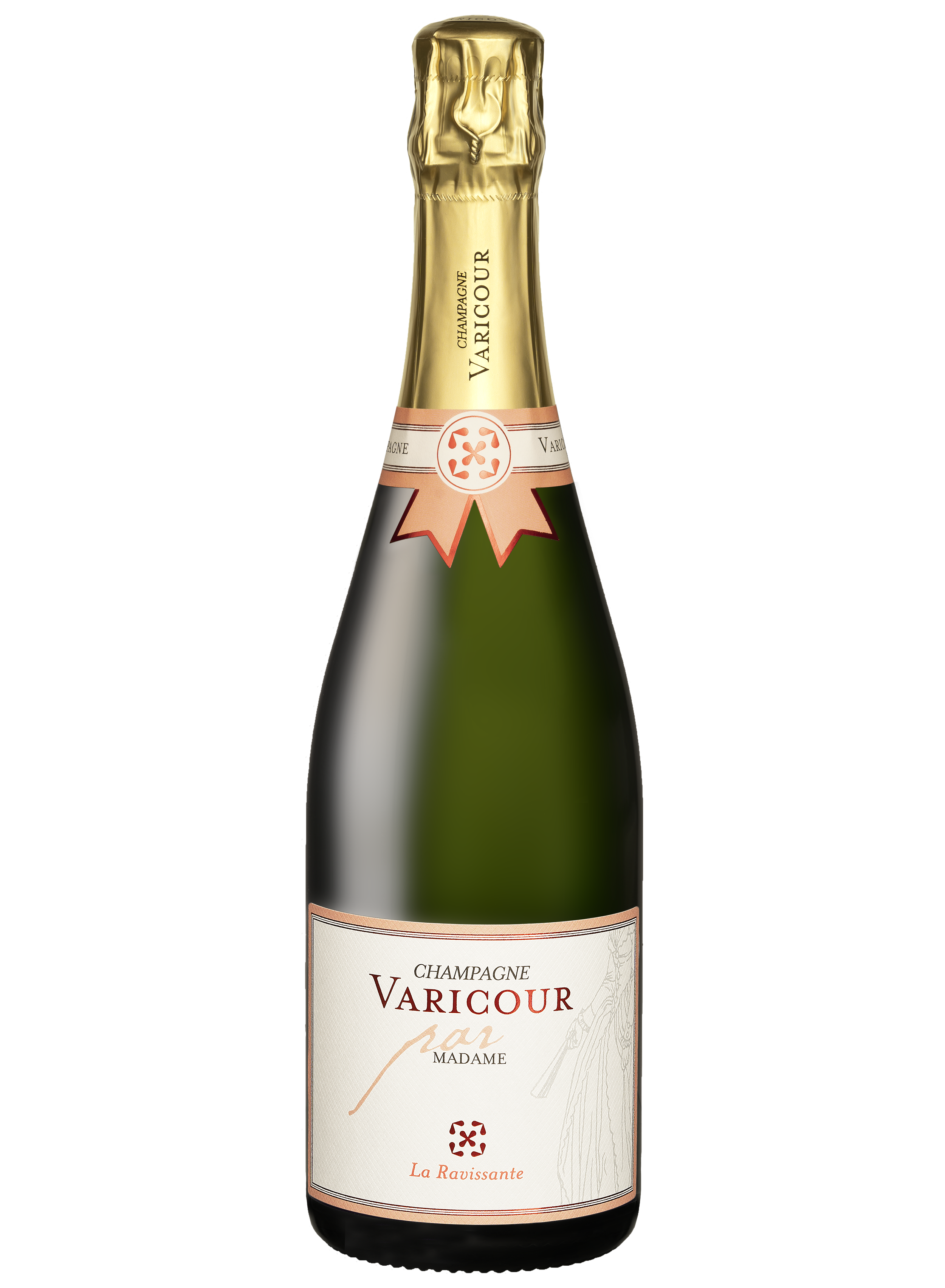Bouteille de champagne Varicour Madame La Ravissante