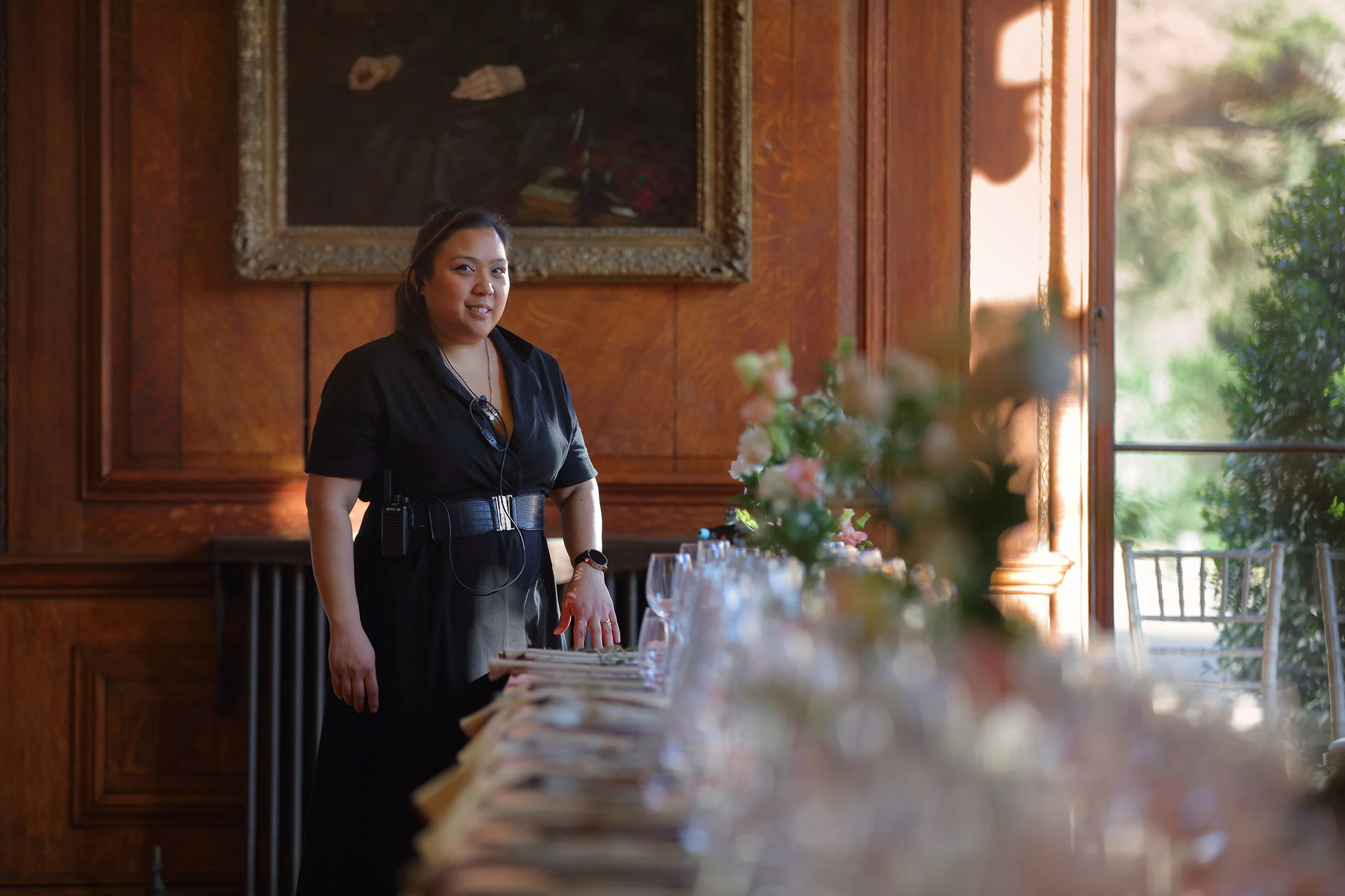 Raquel Torreda event manager at Grove House Roehampton