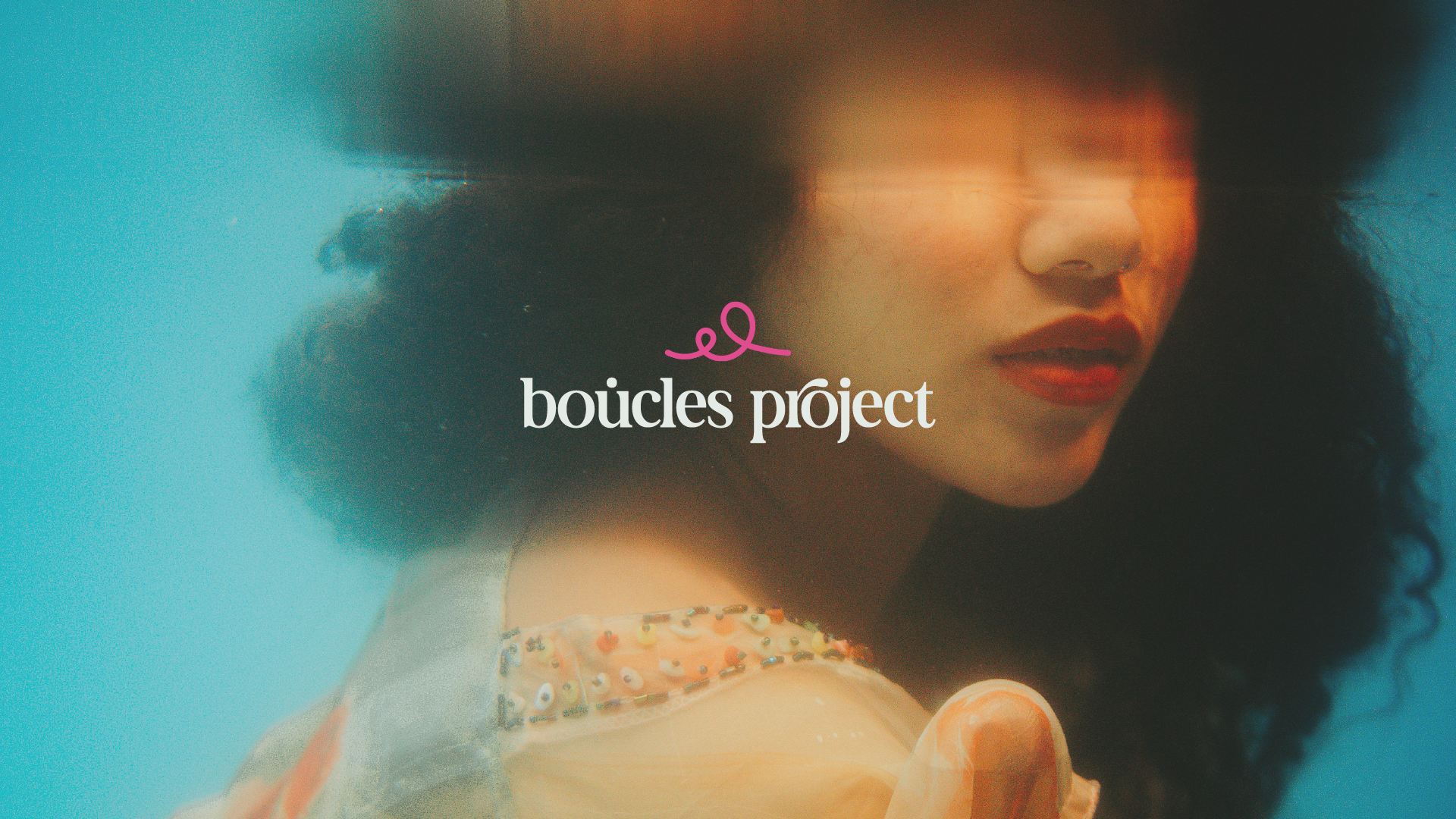 Promotional image for boucles project, a brand strategy and visual identity project to help bring their brand to life