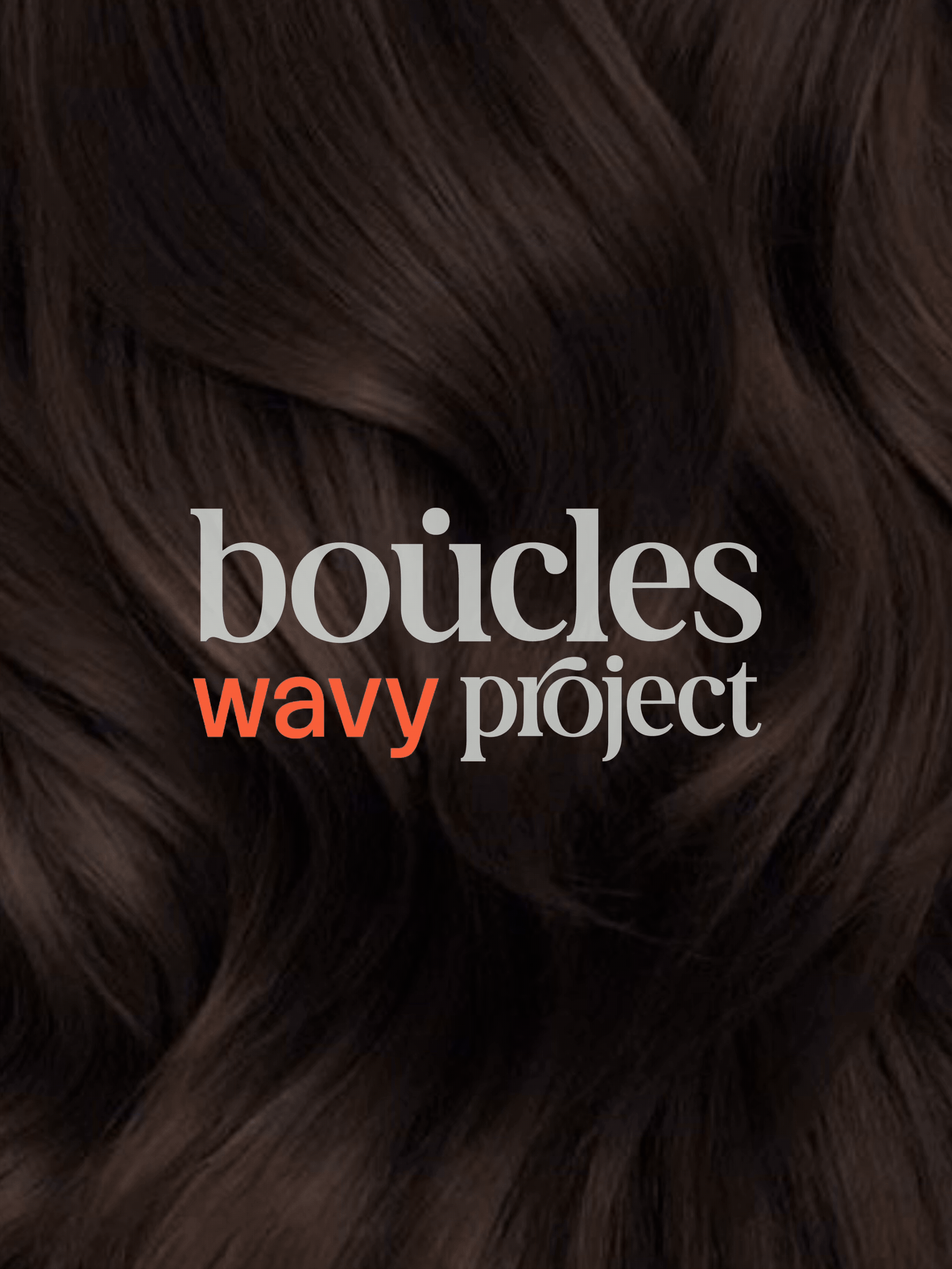 Promotional video for boucles project, a brand strategy and visual identity project to help bring their brand to life