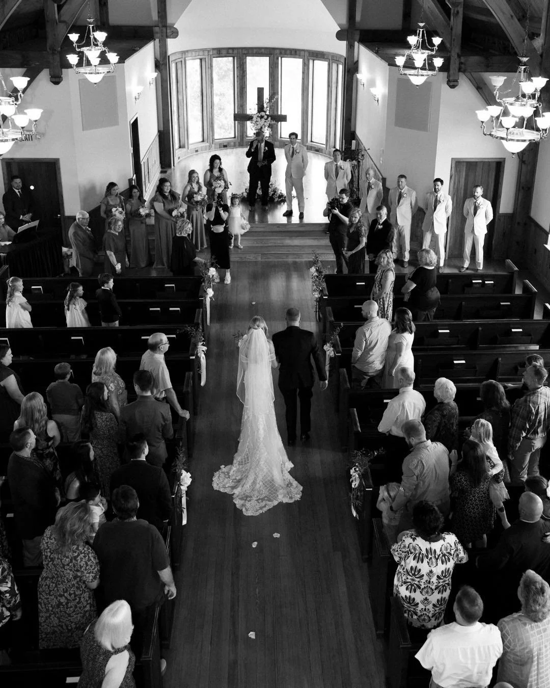 Nothing quite like a church wedding! This day was nothing but beautiful.

Venue: whitestoneinn
Catering: bisselcatering
Photographer: veronicakatherinephoto
Cake: Public
Coffe Cart: nitronatescoffee
Florist: gatewayfloristrockwood
Makeup: theeffortle