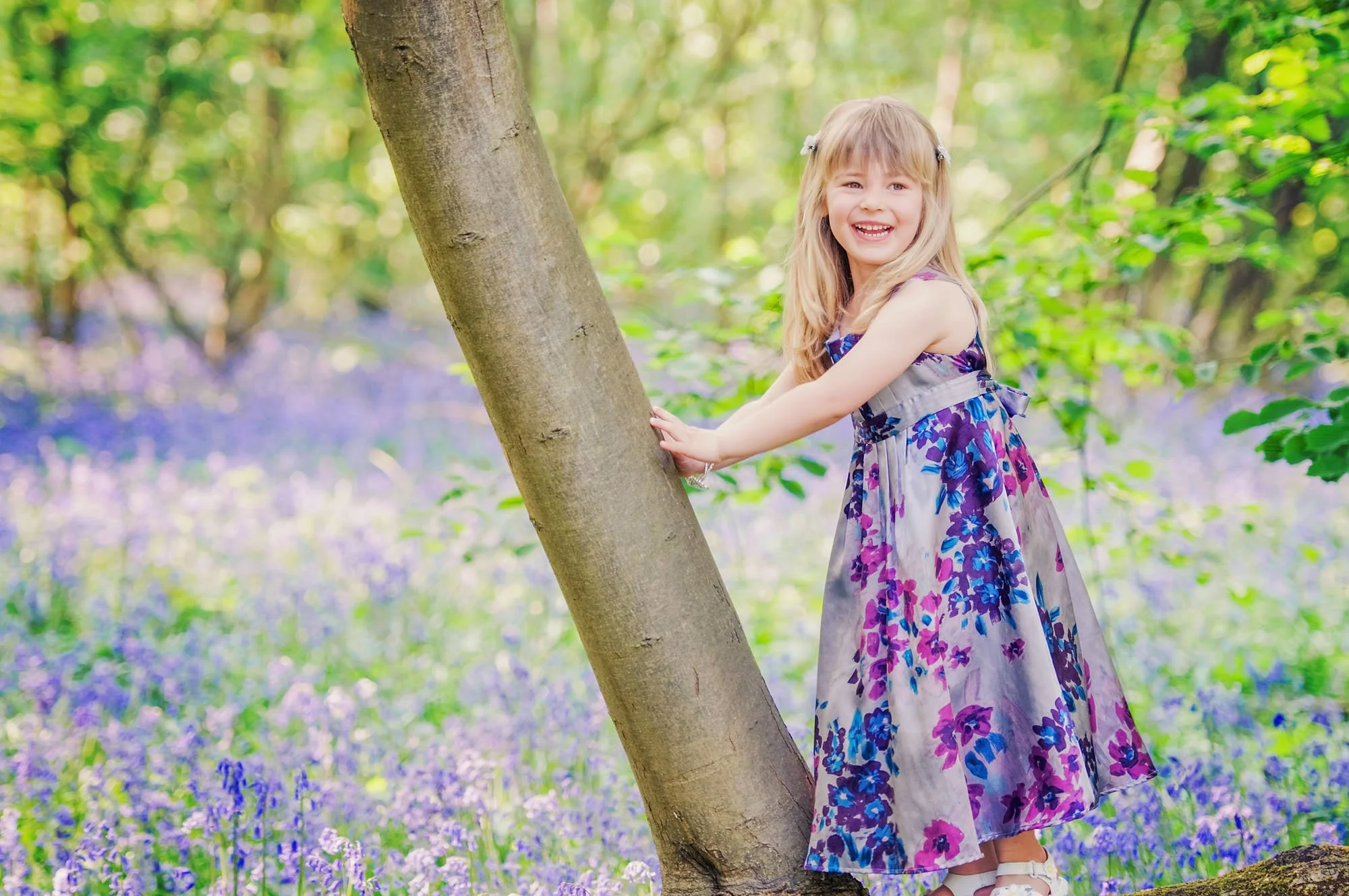 Bluebell woods photoshoot: a beautiful English spring day!