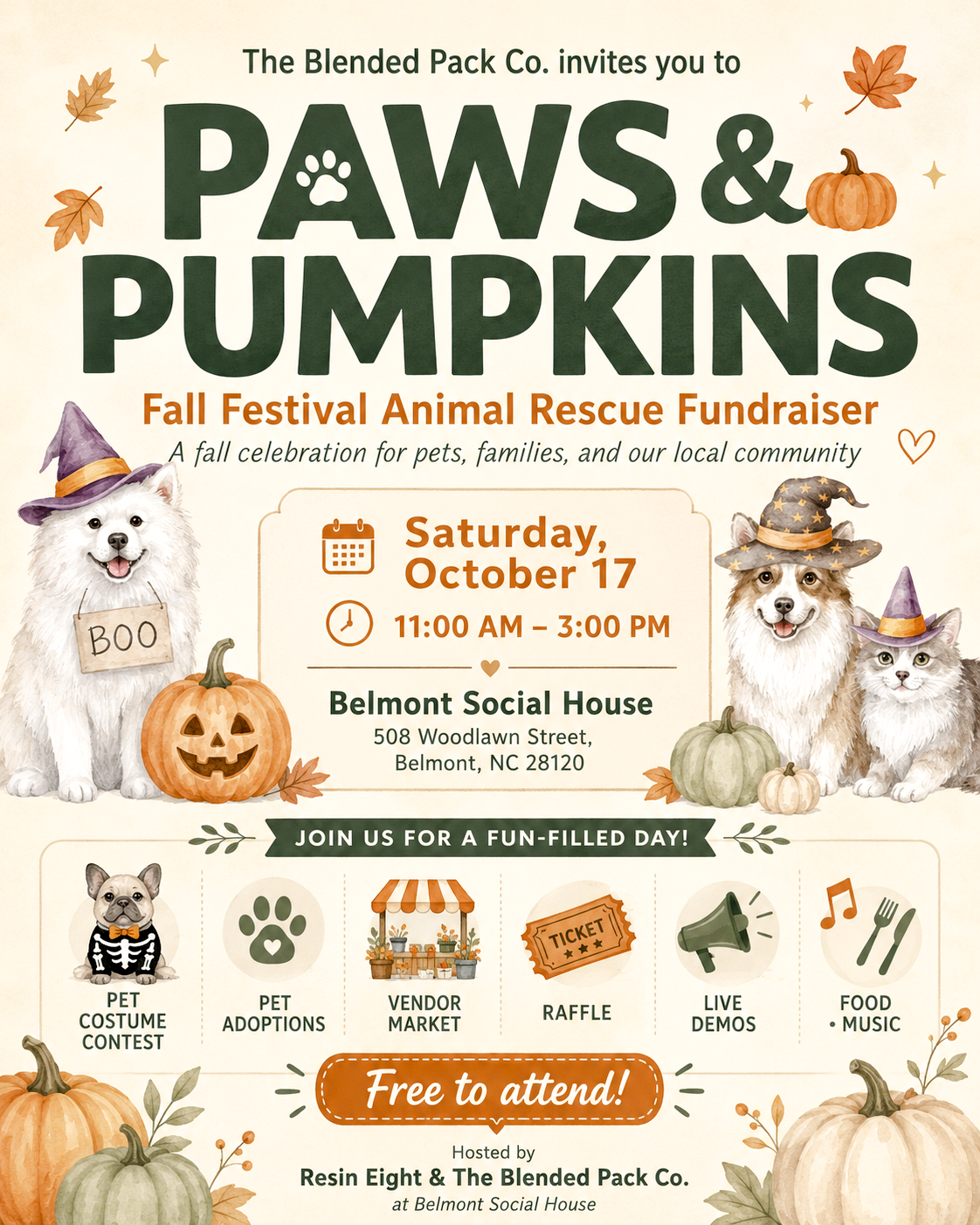 Paws & Pumpkins 
