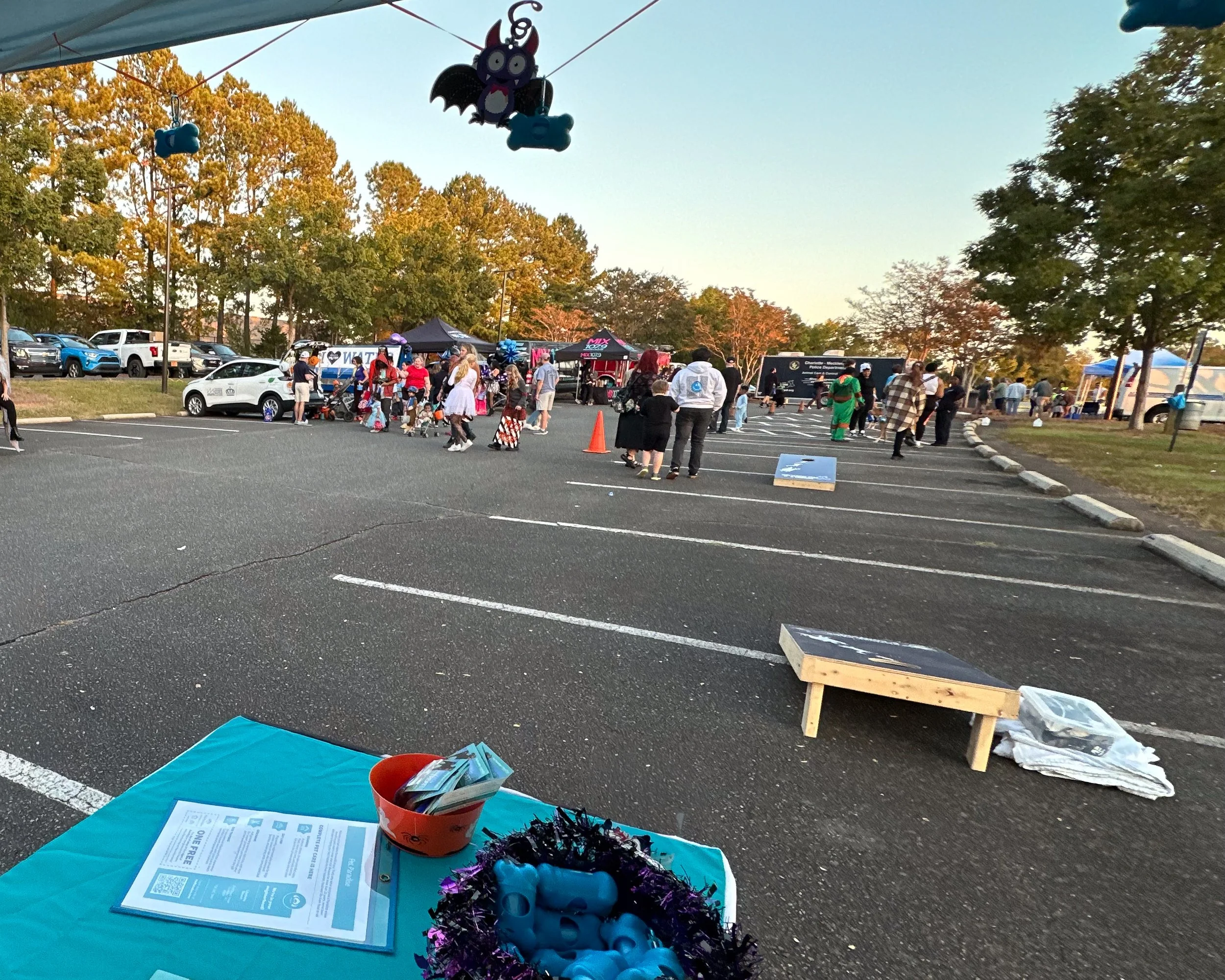 event in charlotte benefiting animals in the shelter for trunk or treat