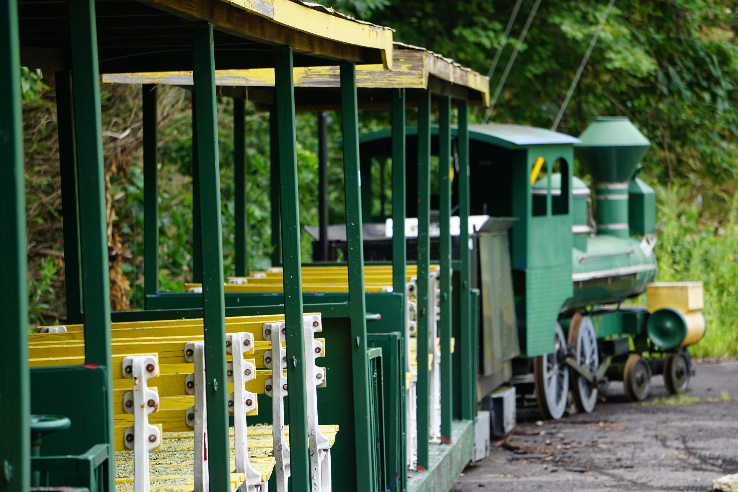 Train in maggie valley ghost town