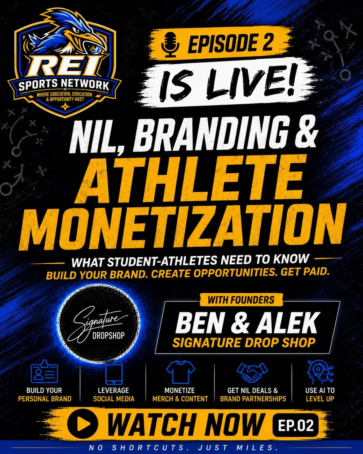 🚨 If your student-athlete isn&rsquo;t learning how to build their brand, they&rsquo;re already behind. 🚨

NIL isn&rsquo;t just about getting paid.
It&rsquo;s about visibility, leverage, branding, business, and creating opportunities before someone 
