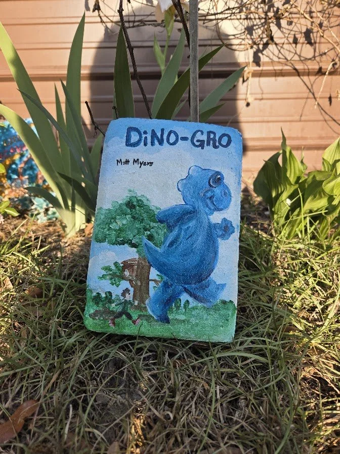 Handpainted Favorite Book Pavers