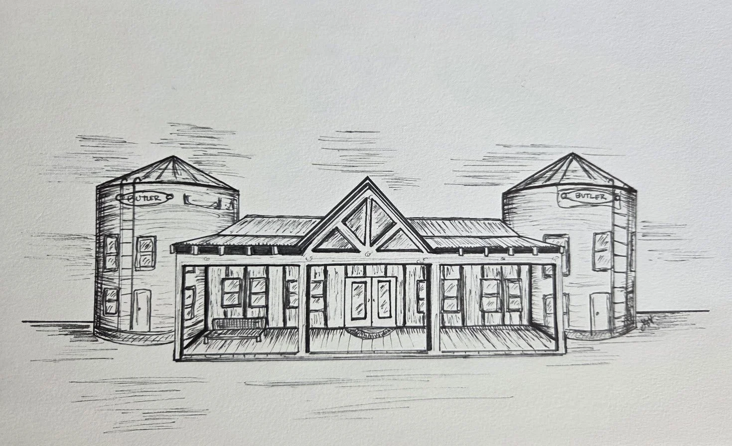 Pen and Ink Drawings