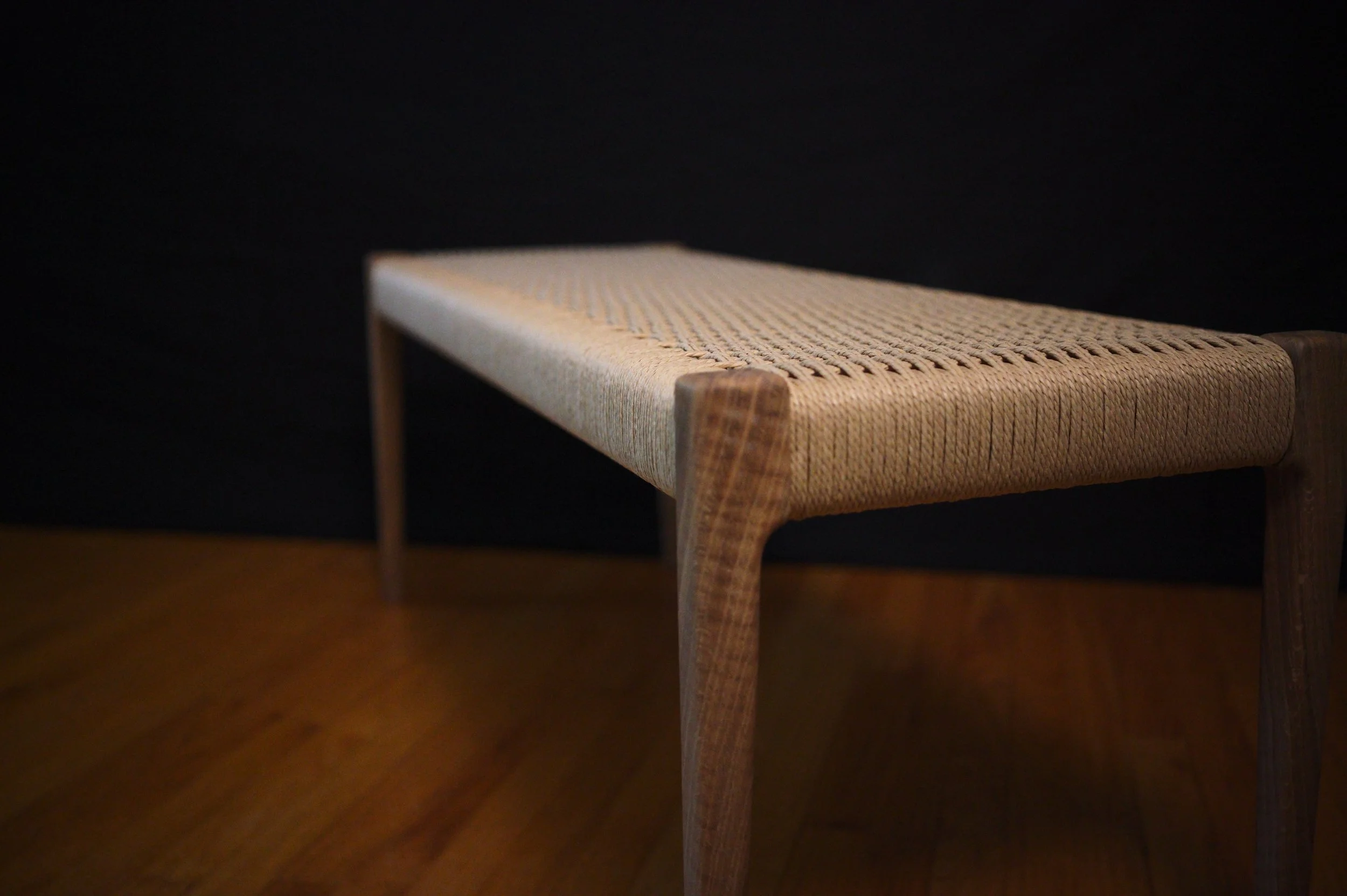 Our four foot bench in white oak and natural Danish paper cord.
.
.
.
#danishmodern #customfurniture #interiordesign #southcountyri #rhodeislandsmallbusiness