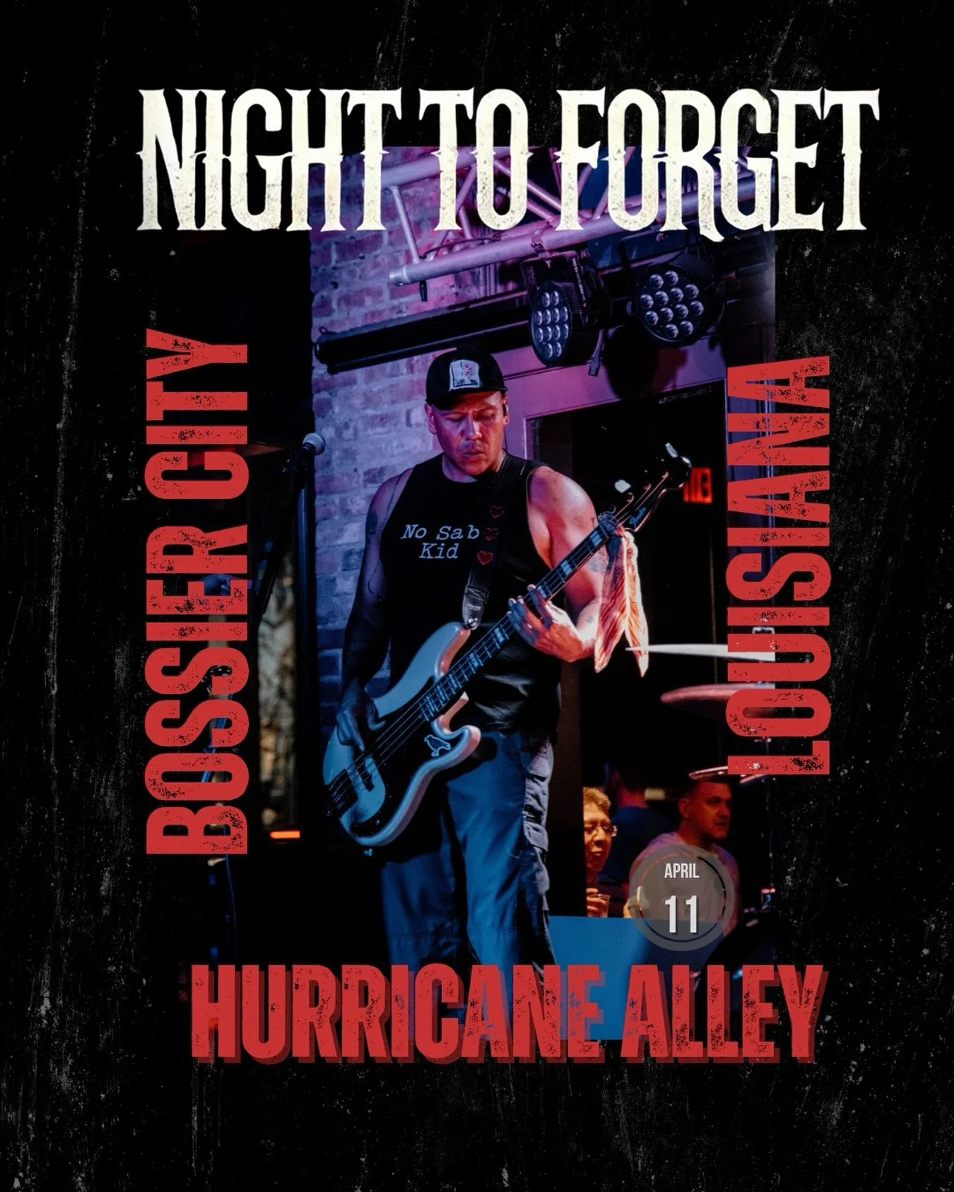 BOSSIER CITY &mdash; we&rsquo;re coming for you.
April 11 @ Hurricane Alley 🌪️ 11AM-2PM
Pull up, bring your people, and let&rsquo;s pack this place out and have a good time.

Tag who you&rsquo;re bringing 👇