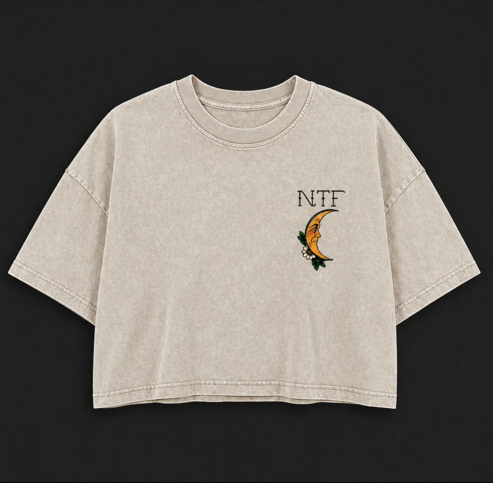 NTF MOON CROP TEE