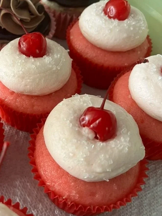 Cherry Almond
-Cherry Almond Cake, Almond Buttercream