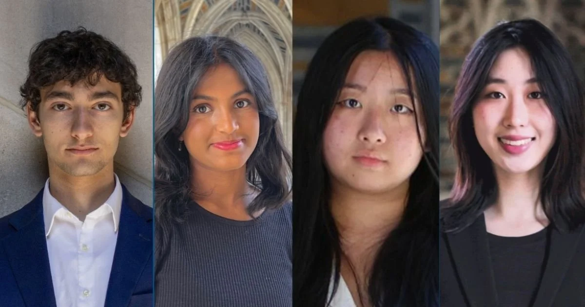 Congratulations to Emily Song on receiving the Barry Goldwater Scholarship!