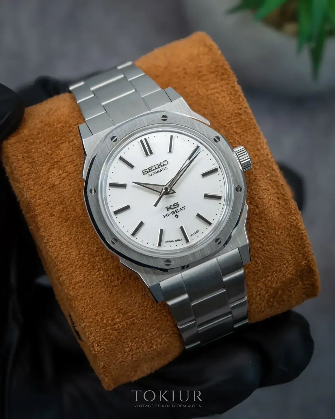 King Seiko Mod with a vintage OEM KS 5621-7000 dial from the 70s and a @nomods.co Petrichor ca (1).webp