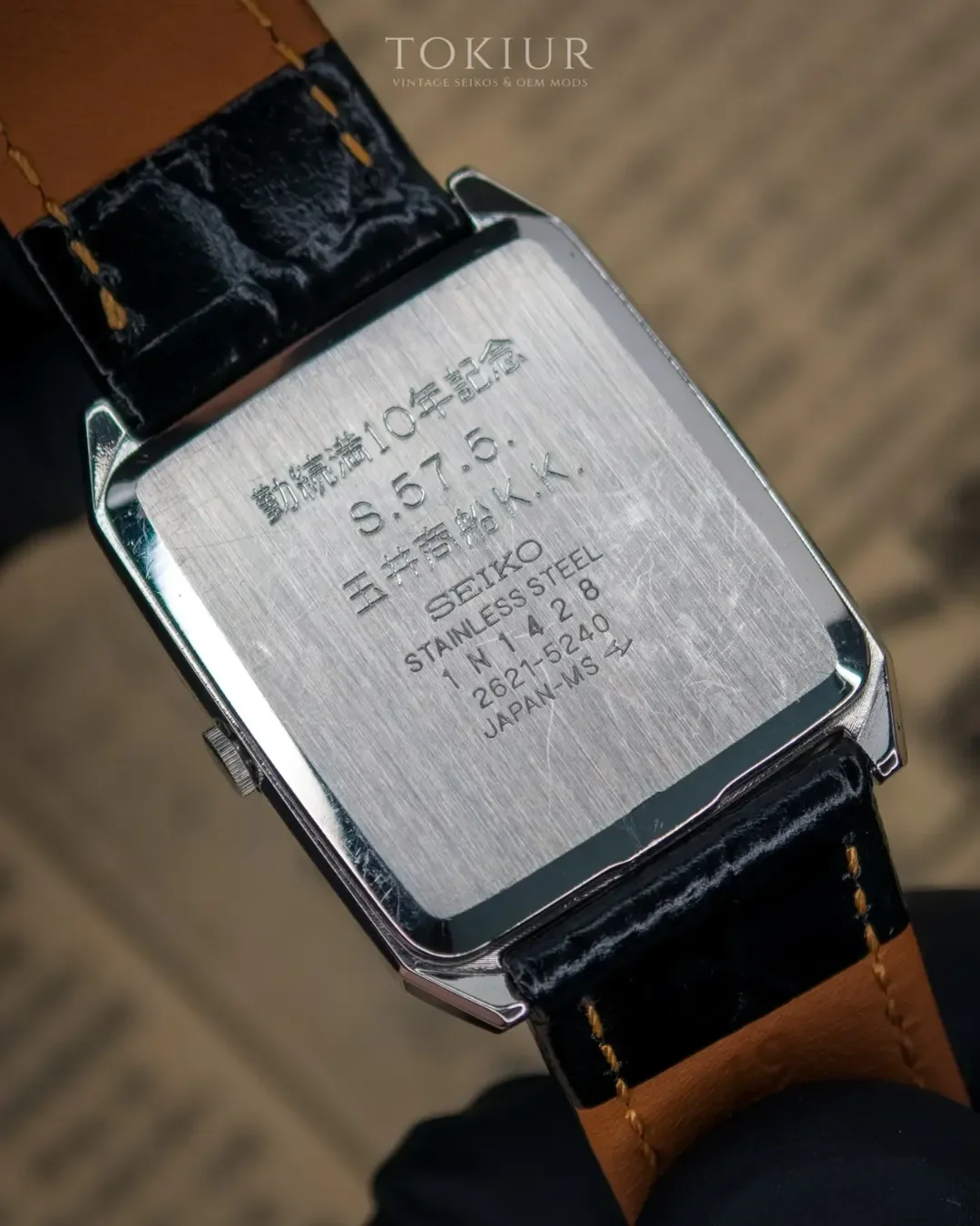 Vintage JDM Seiko Tank Quartz 2621-5240 (1981).#seikovintage #watchesofinstagram #watchphotogra (2).webp