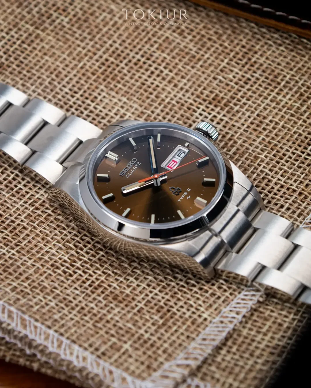 Seiko Type II Mod with a vintage OEM 4316-8020 dial and an Oyster case from @dswatchmod #seikom (1).webp