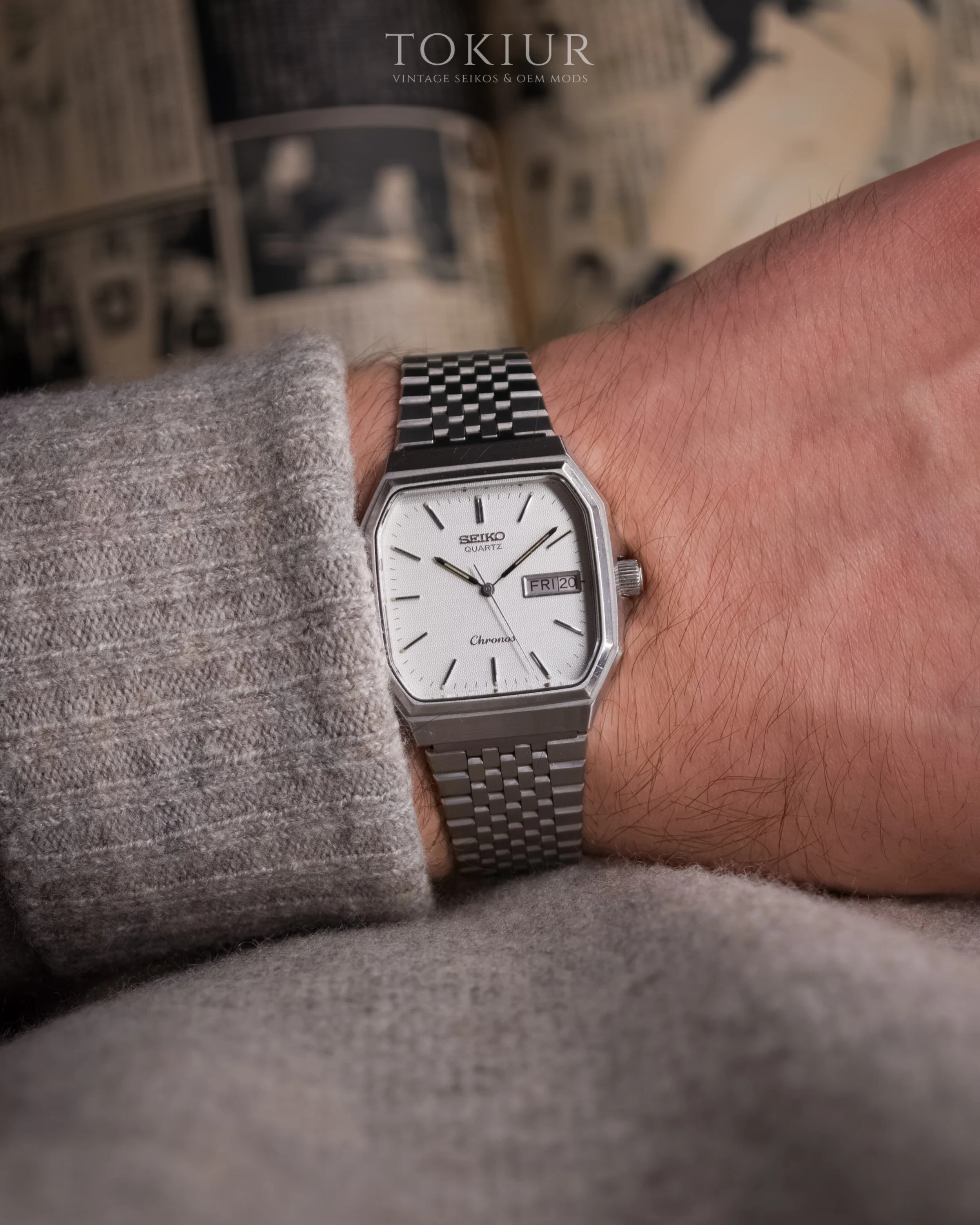 Seiko Chronos TV Quartz 7433-5010 (1983)