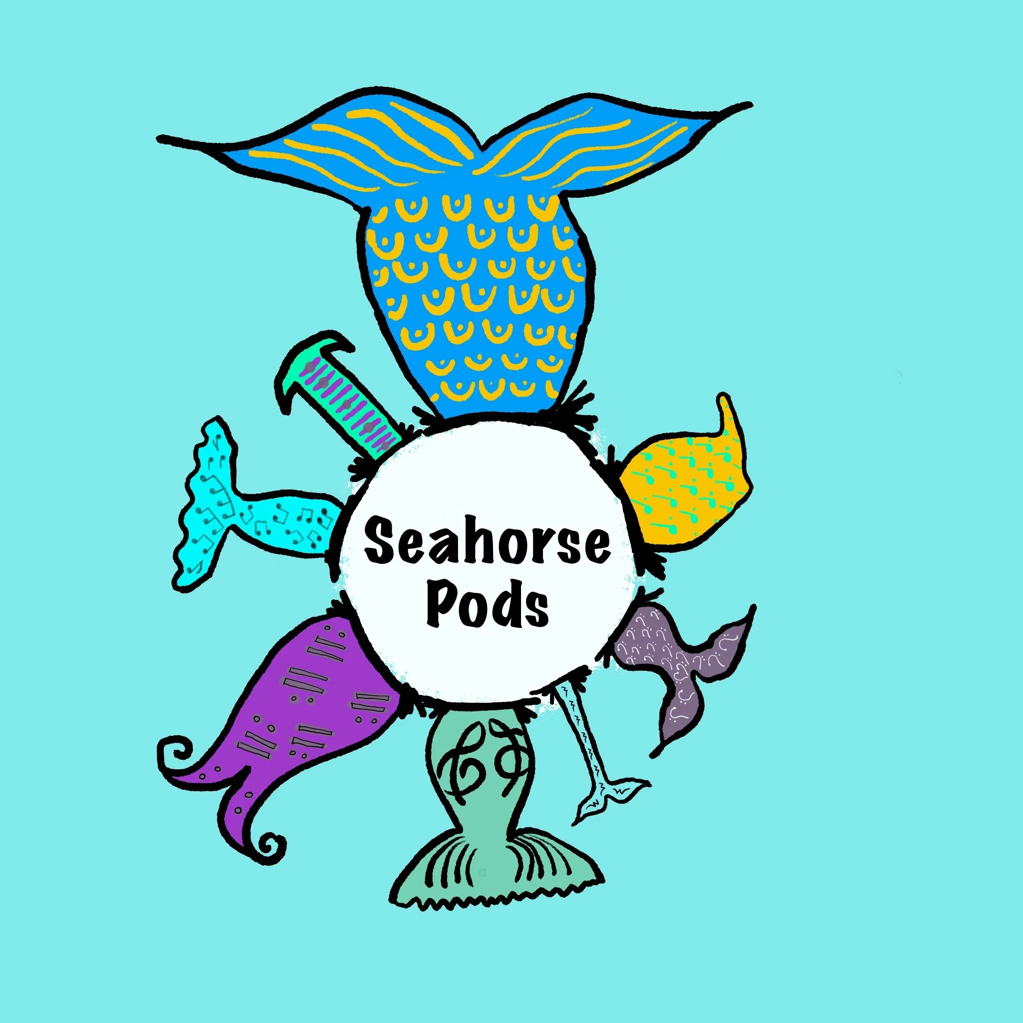 Mermaid SEAHORSE Pods
