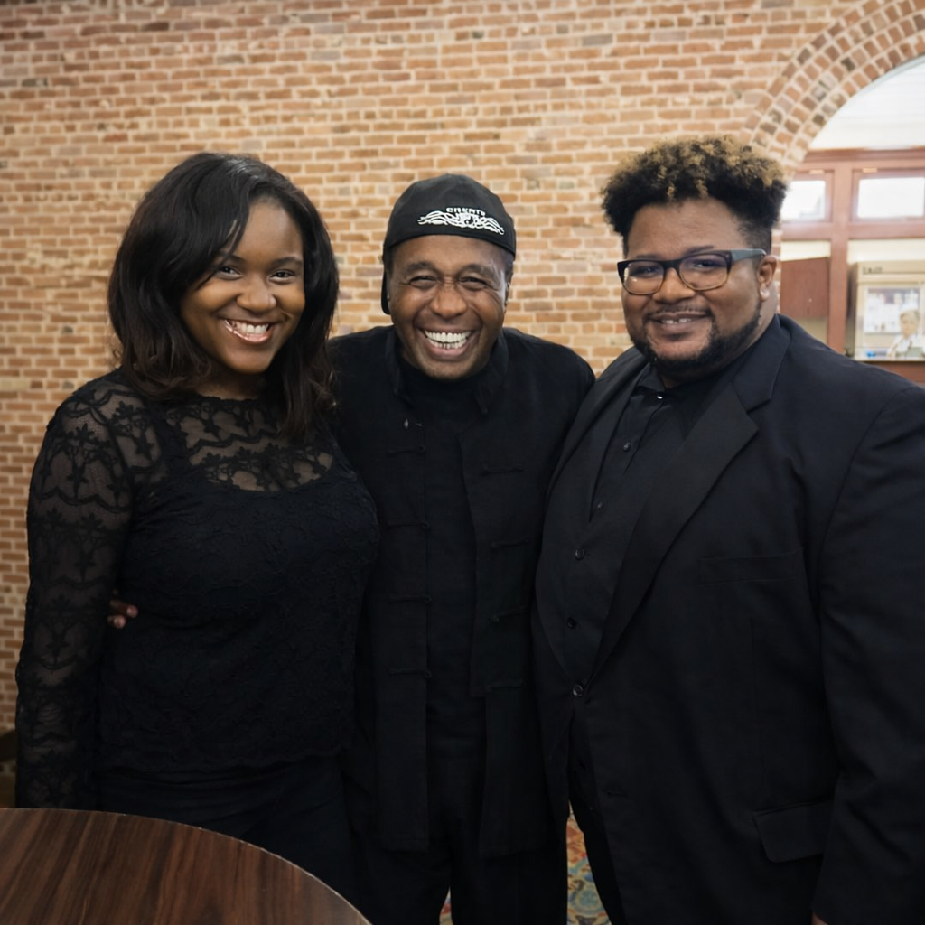 From left to right: my student Kaitlyn, the incomparable Ben Vereen, and myself. Honored to be his guest and to witness him share wisdom that will stay with us for a lifetime.