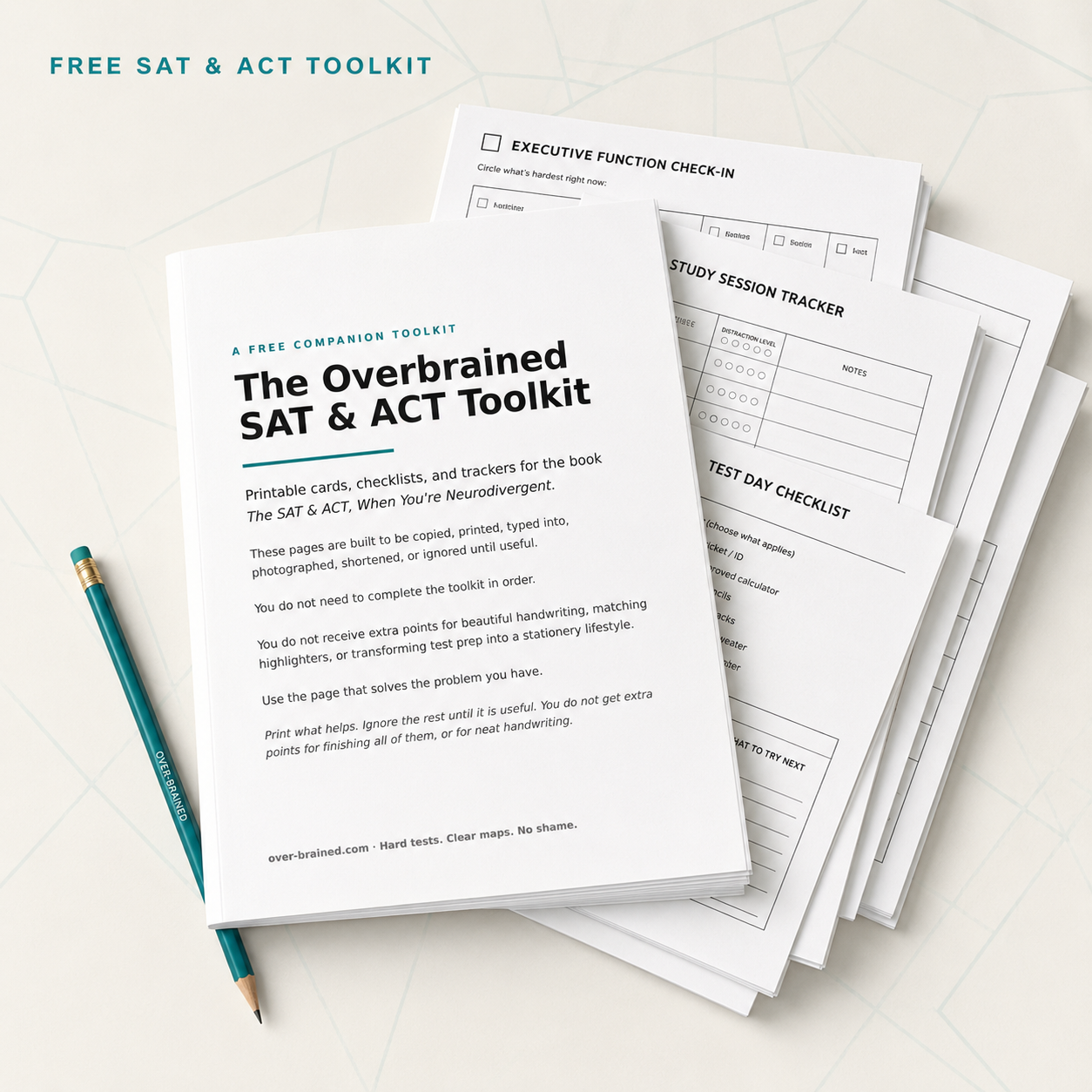 The Free Over-Brained SAT & ACT Toolkit