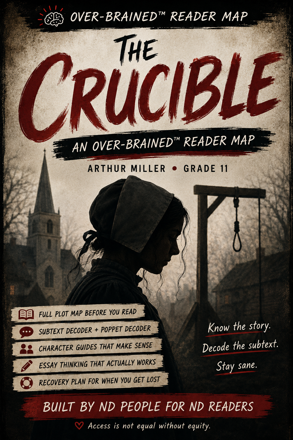 The Crucible    Over-Brained™ Reader Map