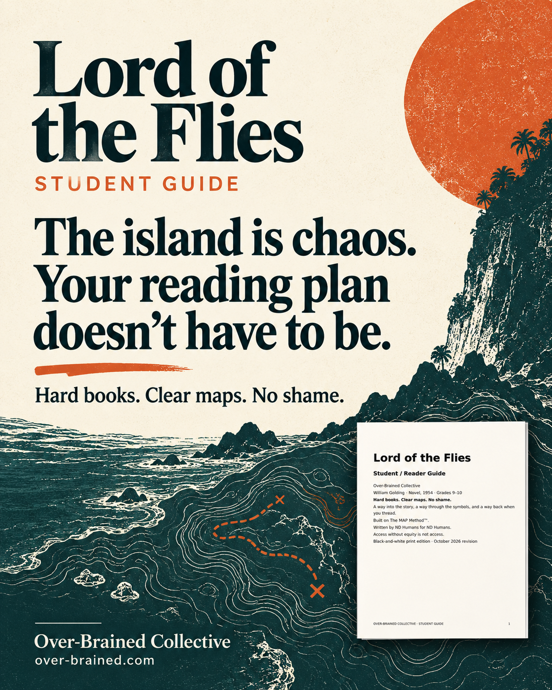 Lord of the Flies Student Guide | Chapter Maps, Symbols & Essay Help