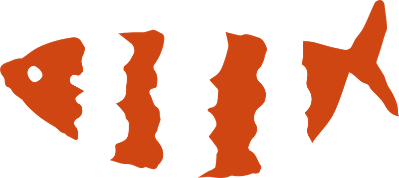 Hi.Dozo illustrated fish icon