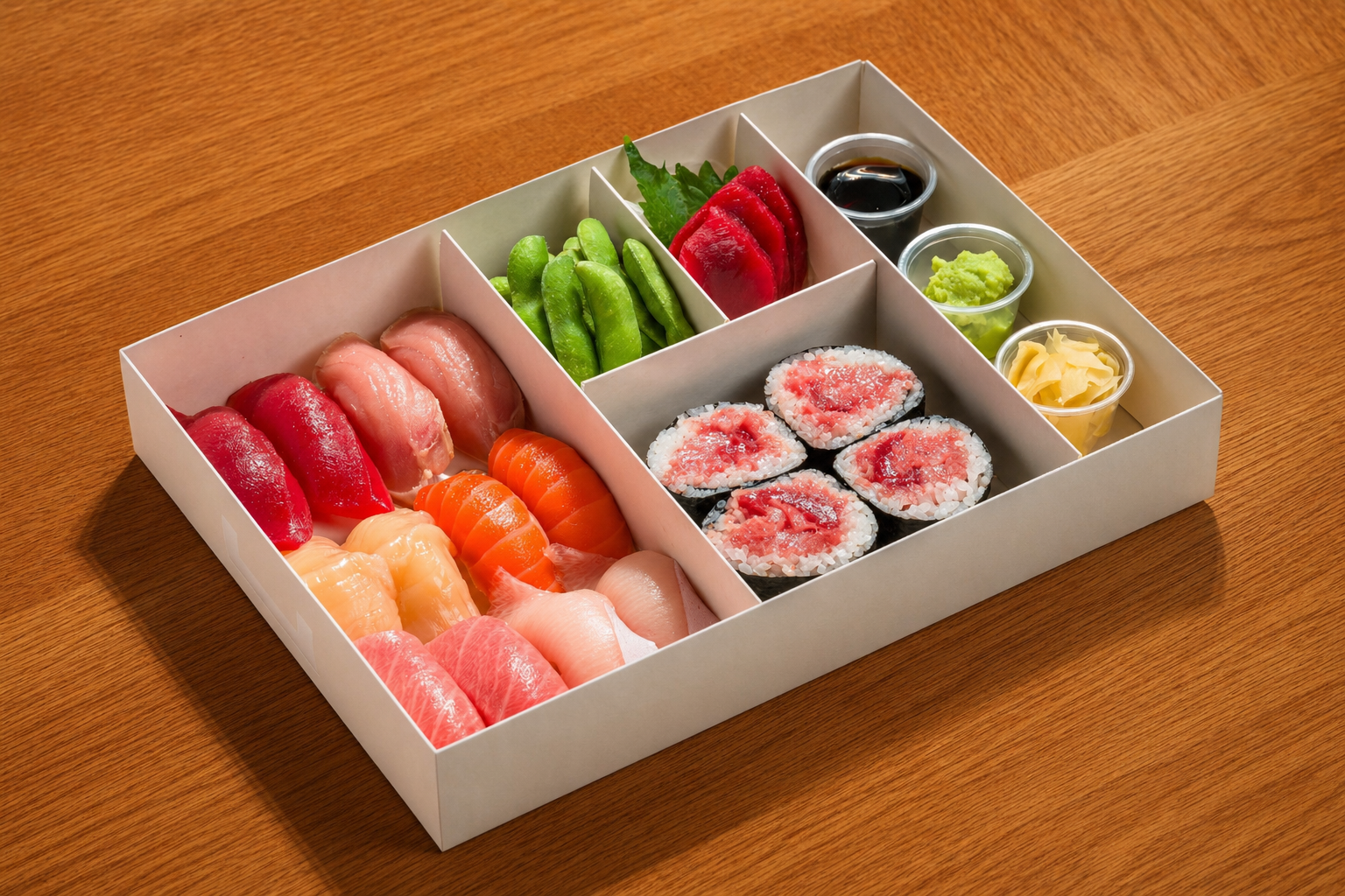 Hi.Dozo The Deep Dive omakase sushi set — twelve pieces of premium nigiri for delivery