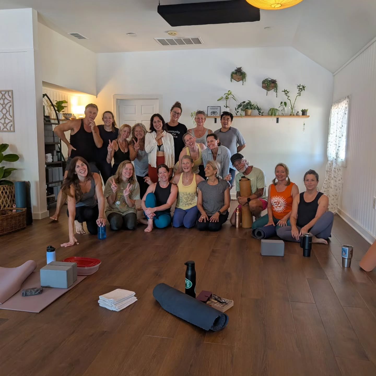 Soft Opening Recap photos! - Thank you to everyone stopping by for your daily yoga fix💕

If you haven't signed up for a class yet...you should! We have daily classes in our studio for all different levels of yoga students.

Link in bio, we hope to s